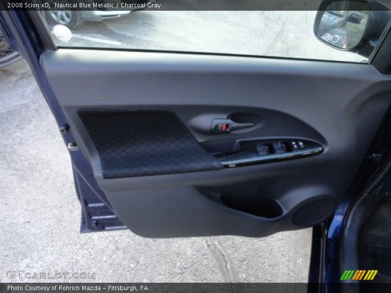 Nautical Blue Metallic / Charcoal Gray 2008 Scion xD