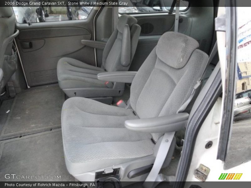 Stone White / Medium Slate Gray 2006 Dodge Grand Caravan SXT