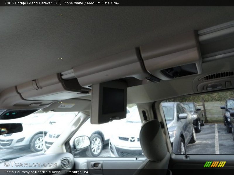 Stone White / Medium Slate Gray 2006 Dodge Grand Caravan SXT