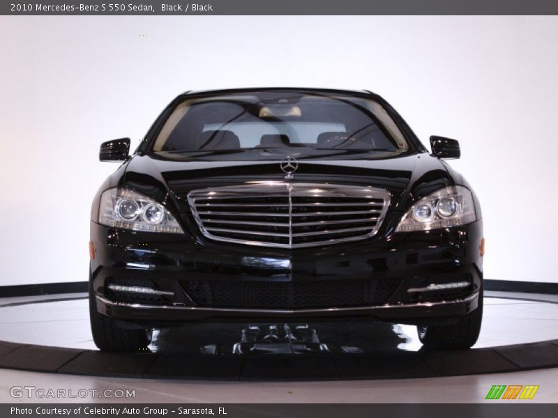 Black / Black 2010 Mercedes-Benz S 550 Sedan
