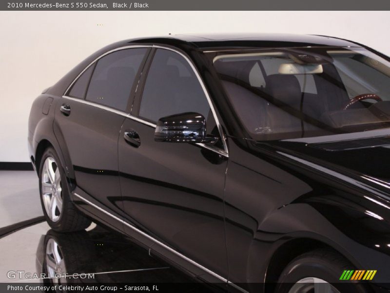Black / Black 2010 Mercedes-Benz S 550 Sedan