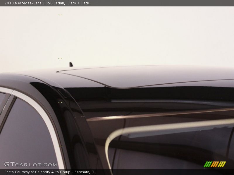 Black / Black 2010 Mercedes-Benz S 550 Sedan