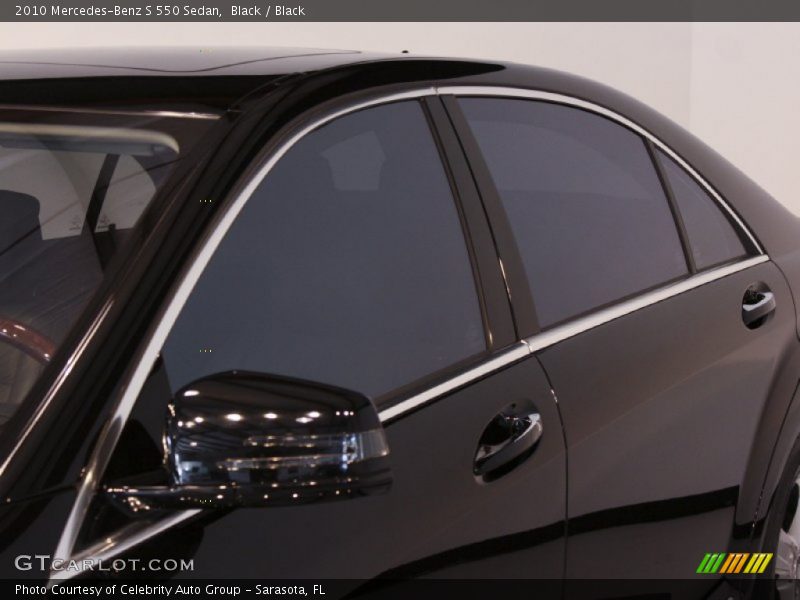 Black / Black 2010 Mercedes-Benz S 550 Sedan