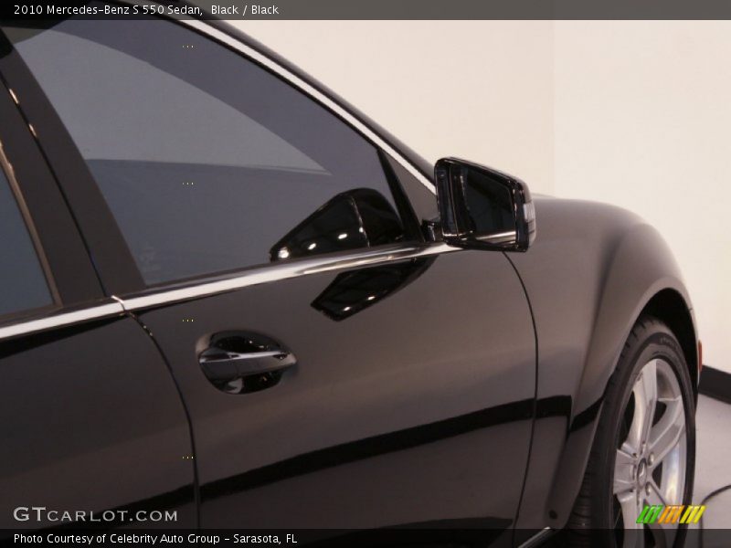 Black / Black 2010 Mercedes-Benz S 550 Sedan