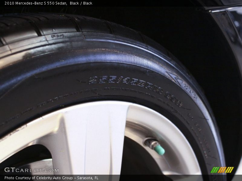 Black / Black 2010 Mercedes-Benz S 550 Sedan
