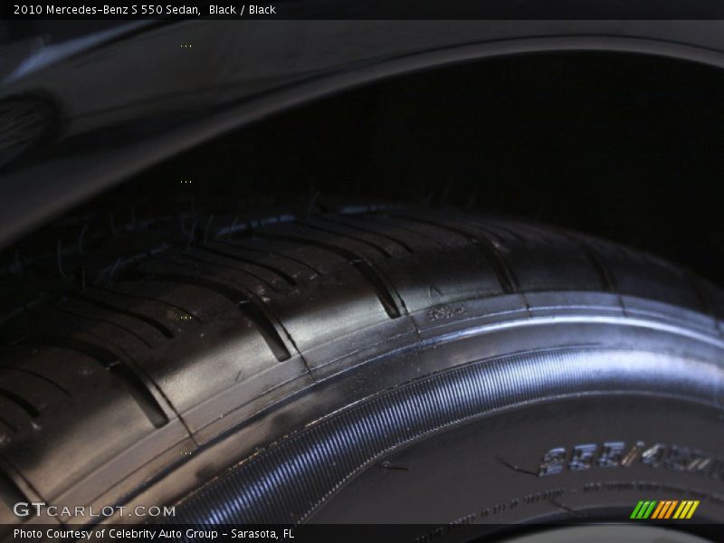 Black / Black 2010 Mercedes-Benz S 550 Sedan