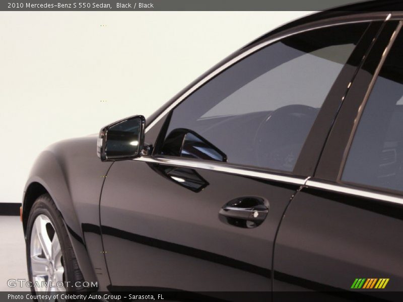 Black / Black 2010 Mercedes-Benz S 550 Sedan