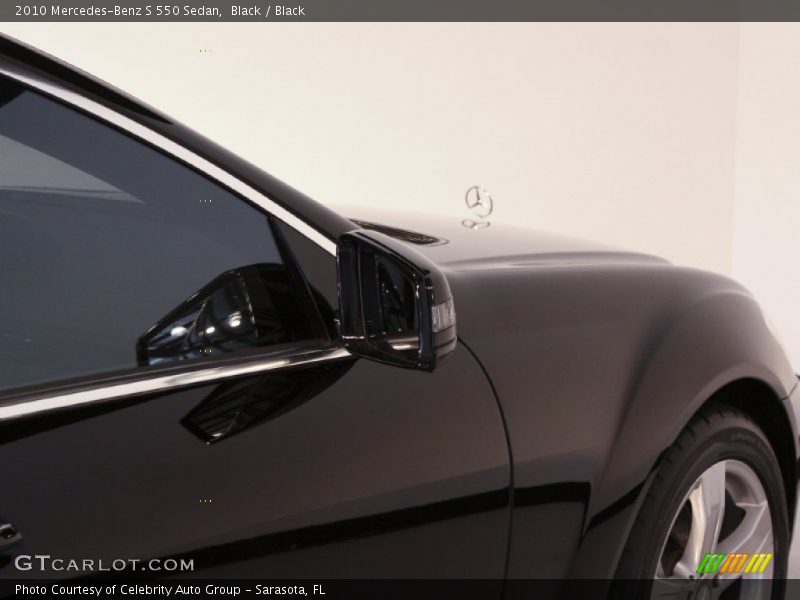 Black / Black 2010 Mercedes-Benz S 550 Sedan