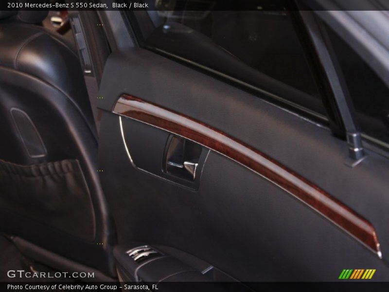 Black / Black 2010 Mercedes-Benz S 550 Sedan