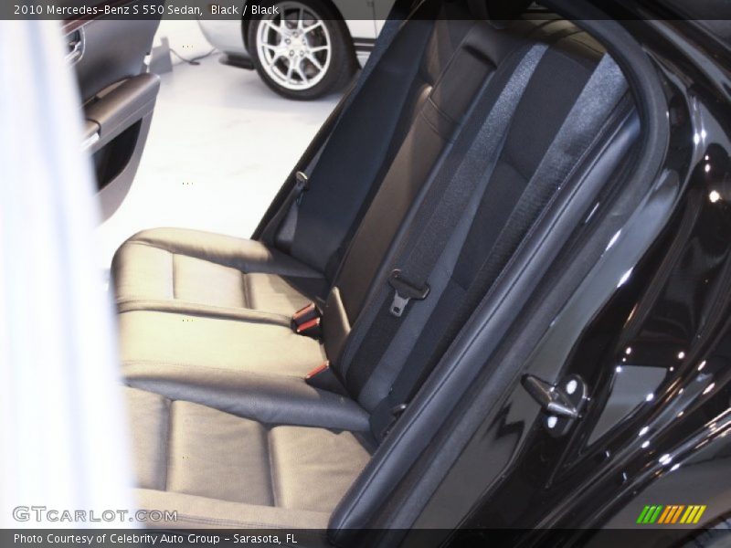 Black / Black 2010 Mercedes-Benz S 550 Sedan