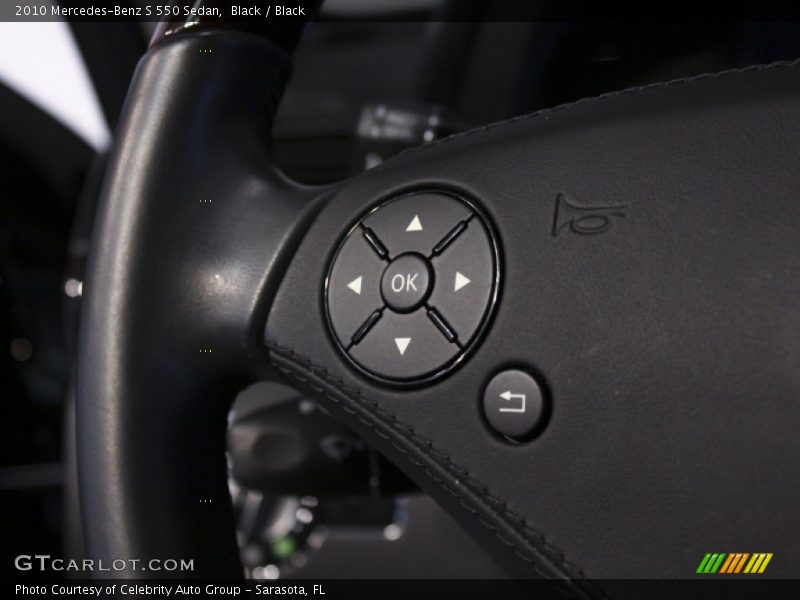 Black / Black 2010 Mercedes-Benz S 550 Sedan