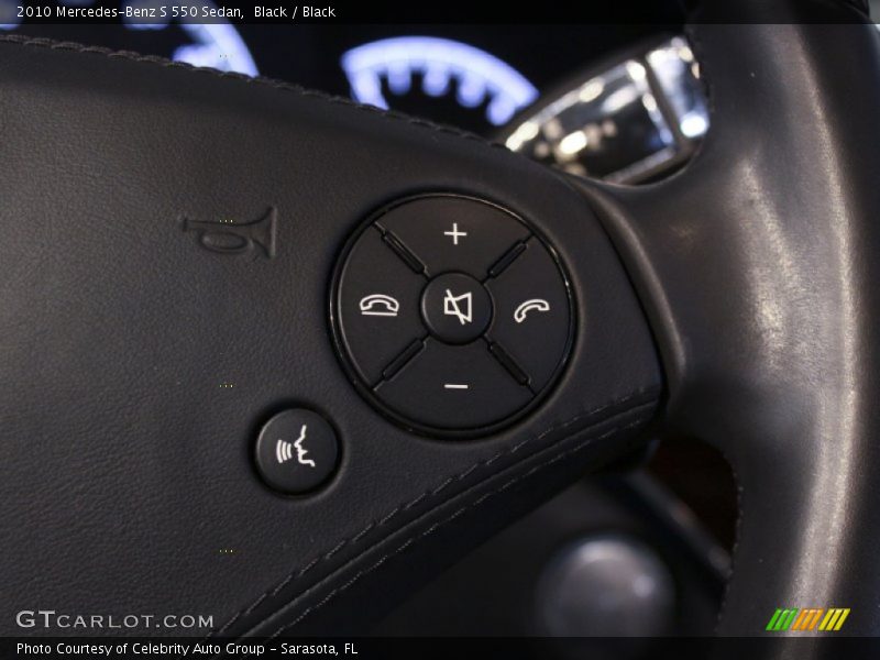 Black / Black 2010 Mercedes-Benz S 550 Sedan
