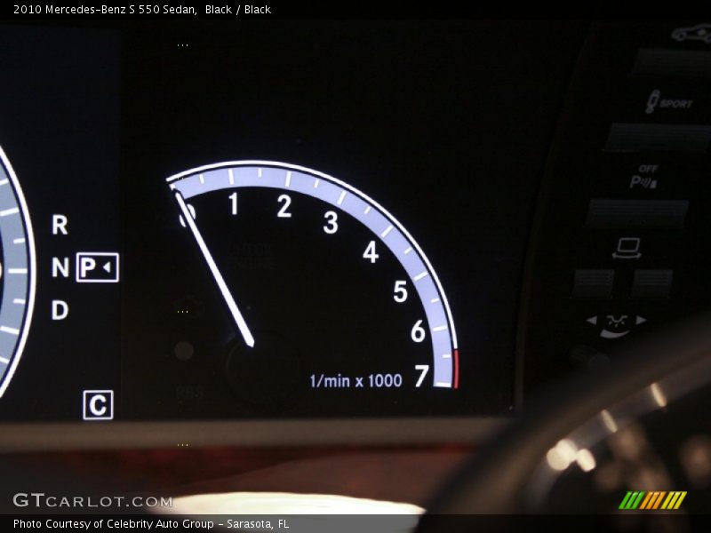 Black / Black 2010 Mercedes-Benz S 550 Sedan