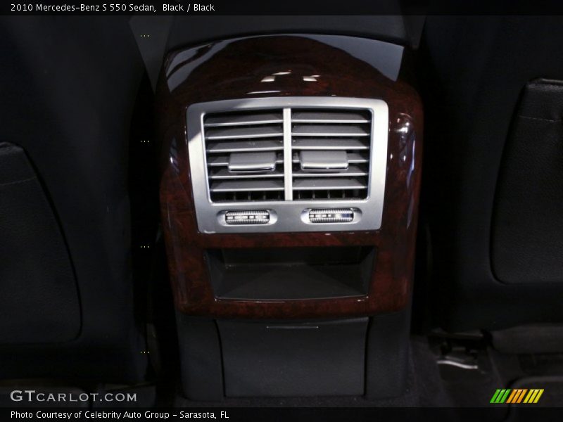 Black / Black 2010 Mercedes-Benz S 550 Sedan
