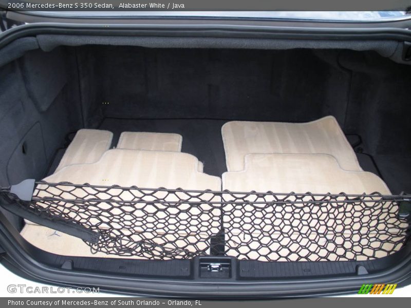 Alabaster White / Java 2006 Mercedes-Benz S 350 Sedan
