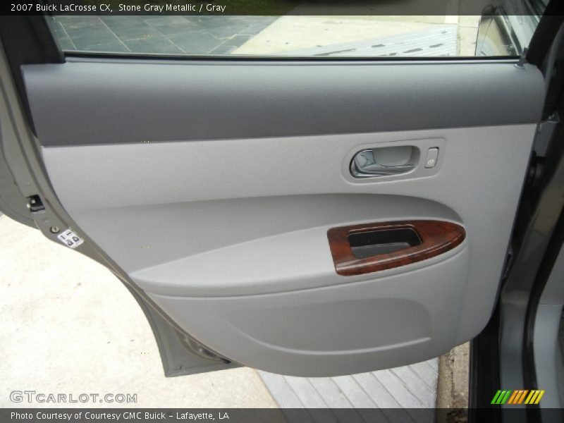 Stone Gray Metallic / Gray 2007 Buick LaCrosse CX