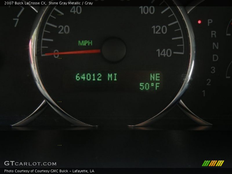 Stone Gray Metallic / Gray 2007 Buick LaCrosse CX
