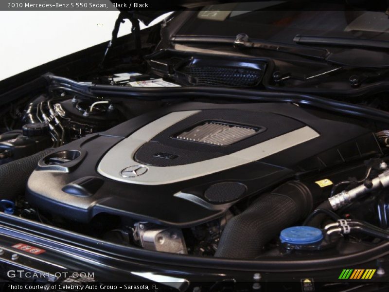 Black / Black 2010 Mercedes-Benz S 550 Sedan