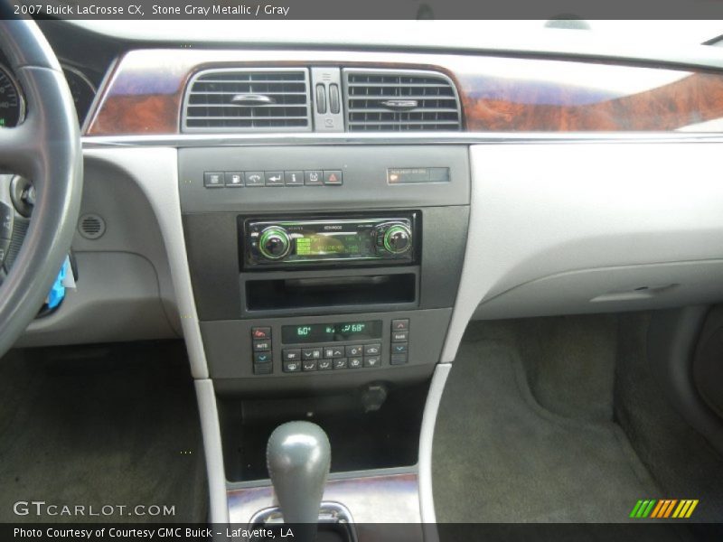 Stone Gray Metallic / Gray 2007 Buick LaCrosse CX