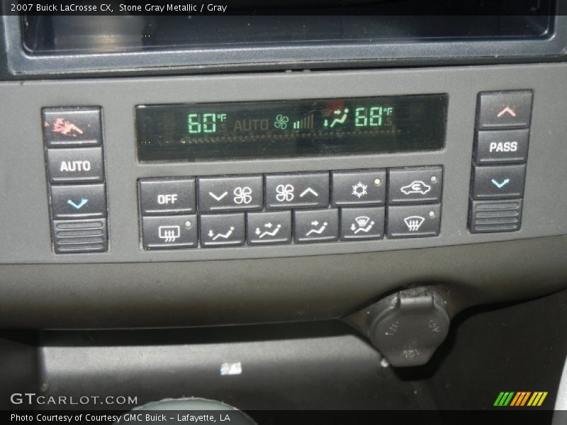 Stone Gray Metallic / Gray 2007 Buick LaCrosse CX