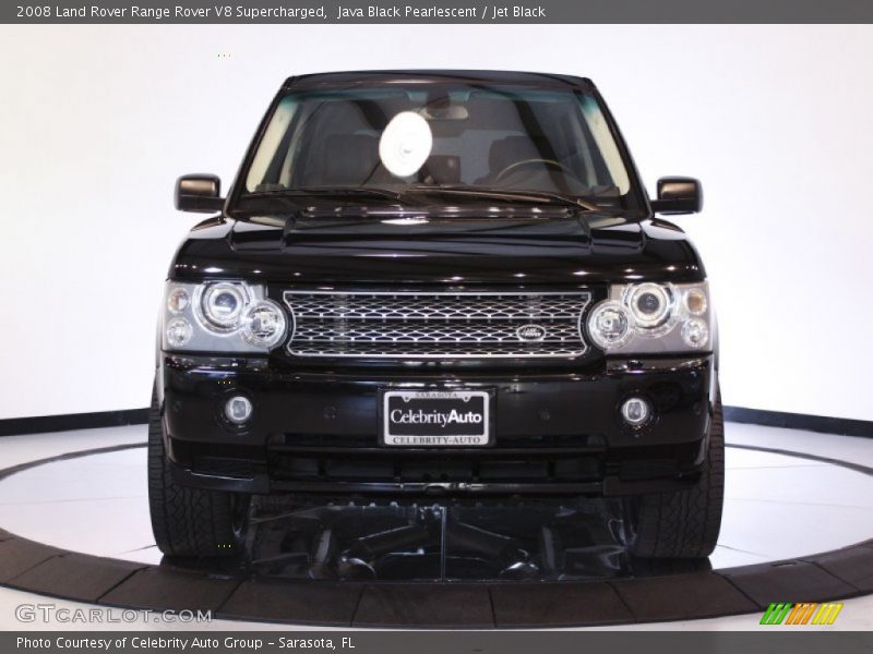 Java Black Pearlescent / Jet Black 2008 Land Rover Range Rover V8 Supercharged