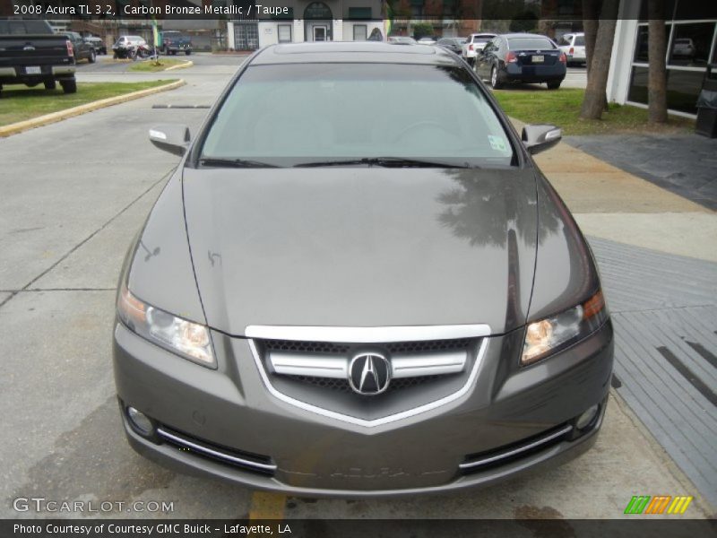 Carbon Bronze Metallic / Taupe 2008 Acura TL 3.2