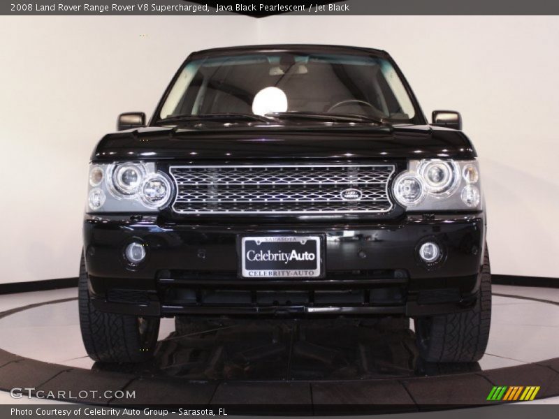 Java Black Pearlescent / Jet Black 2008 Land Rover Range Rover V8 Supercharged