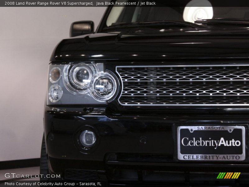 Java Black Pearlescent / Jet Black 2008 Land Rover Range Rover V8 Supercharged