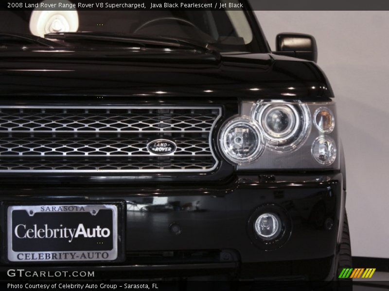 Java Black Pearlescent / Jet Black 2008 Land Rover Range Rover V8 Supercharged