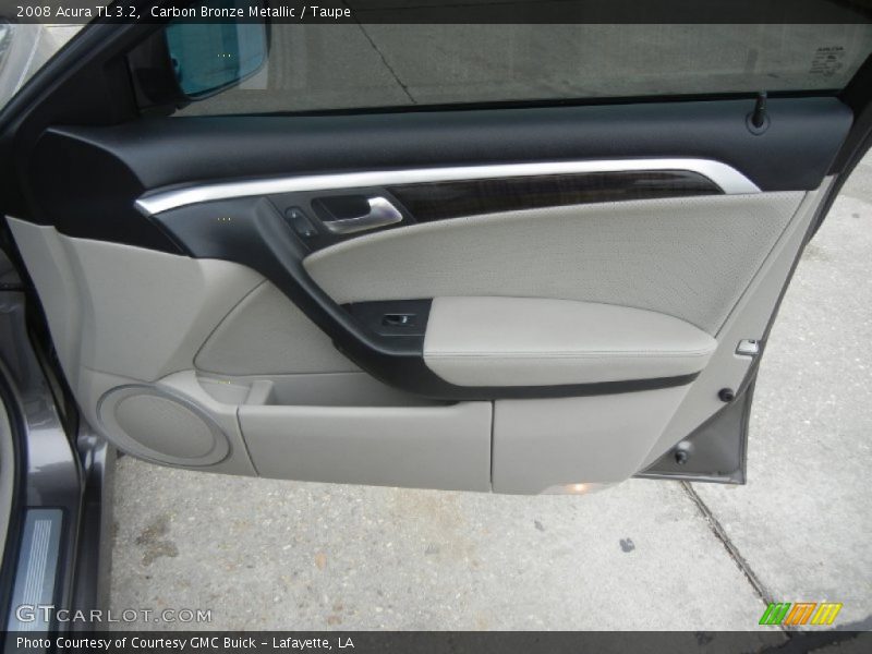 Carbon Bronze Metallic / Taupe 2008 Acura TL 3.2
