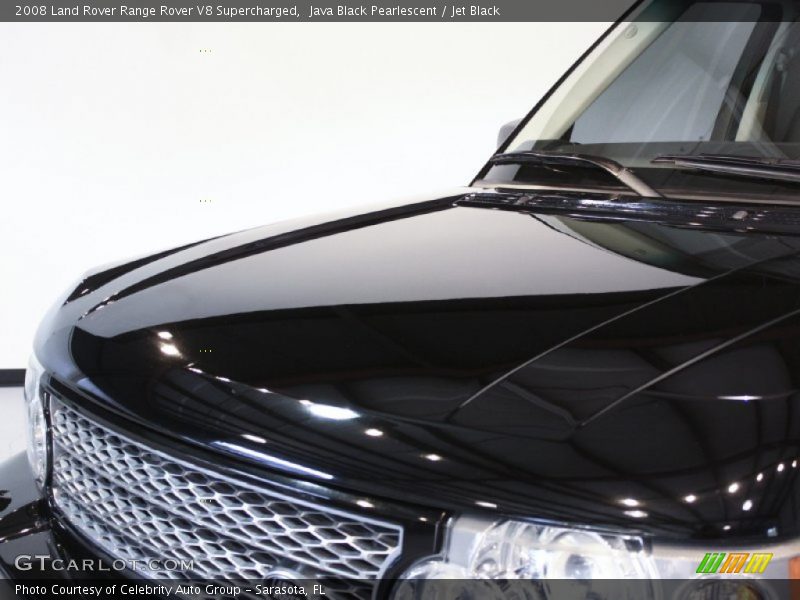 Java Black Pearlescent / Jet Black 2008 Land Rover Range Rover V8 Supercharged