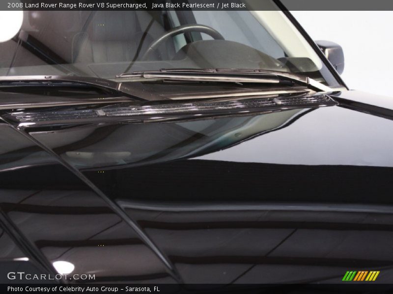 Java Black Pearlescent / Jet Black 2008 Land Rover Range Rover V8 Supercharged
