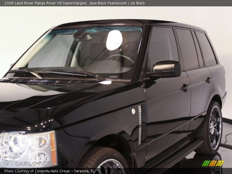 Java Black Pearlescent / Jet Black 2008 Land Rover Range Rover V8 Supercharged