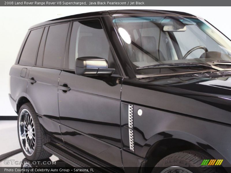 Java Black Pearlescent / Jet Black 2008 Land Rover Range Rover V8 Supercharged