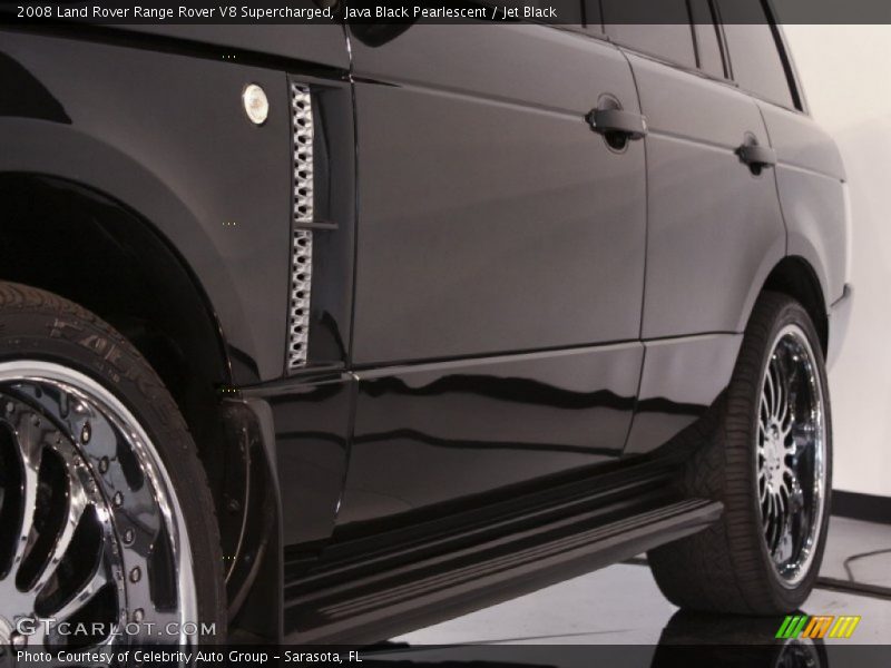 Java Black Pearlescent / Jet Black 2008 Land Rover Range Rover V8 Supercharged