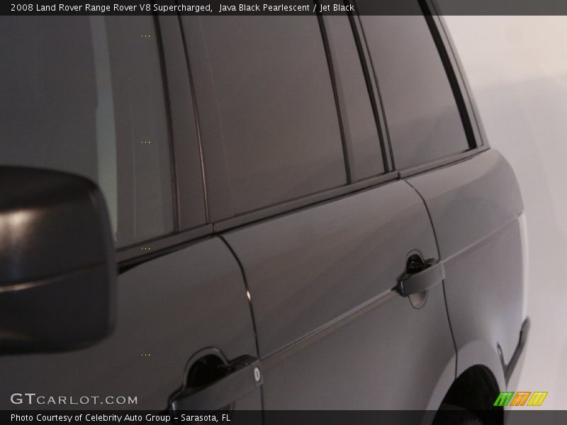 Java Black Pearlescent / Jet Black 2008 Land Rover Range Rover V8 Supercharged