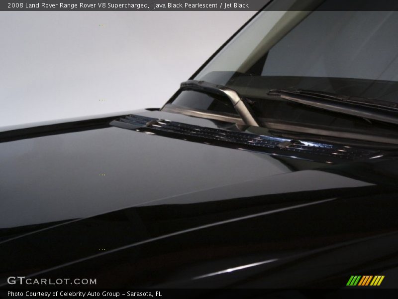 Java Black Pearlescent / Jet Black 2008 Land Rover Range Rover V8 Supercharged