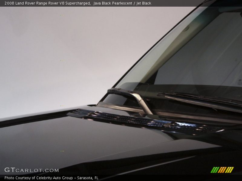 Java Black Pearlescent / Jet Black 2008 Land Rover Range Rover V8 Supercharged