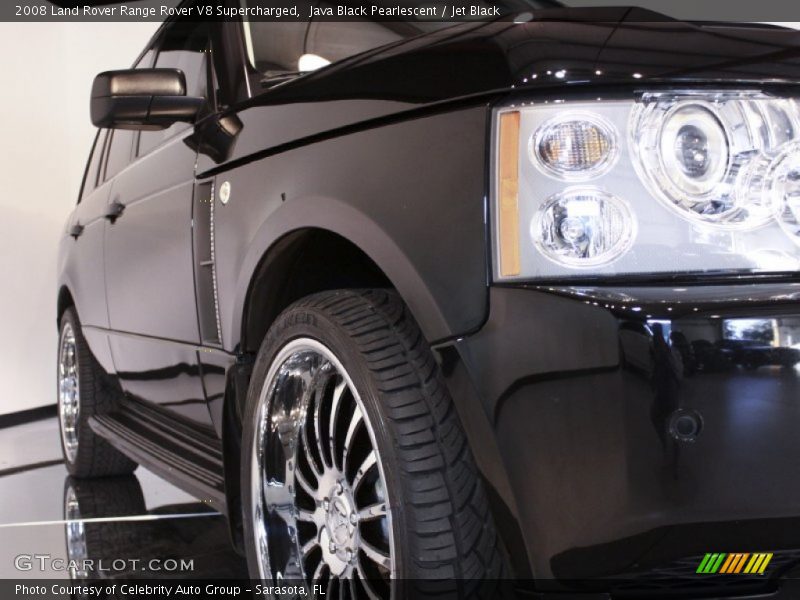 Java Black Pearlescent / Jet Black 2008 Land Rover Range Rover V8 Supercharged