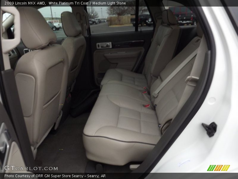 White Platinum Tri Coat / Medium Light Stone 2009 Lincoln MKX AWD