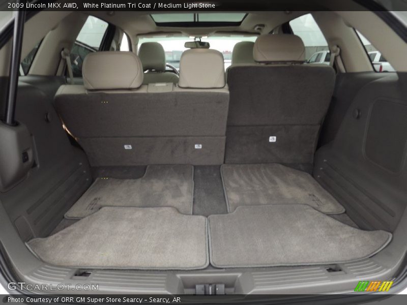 White Platinum Tri Coat / Medium Light Stone 2009 Lincoln MKX AWD