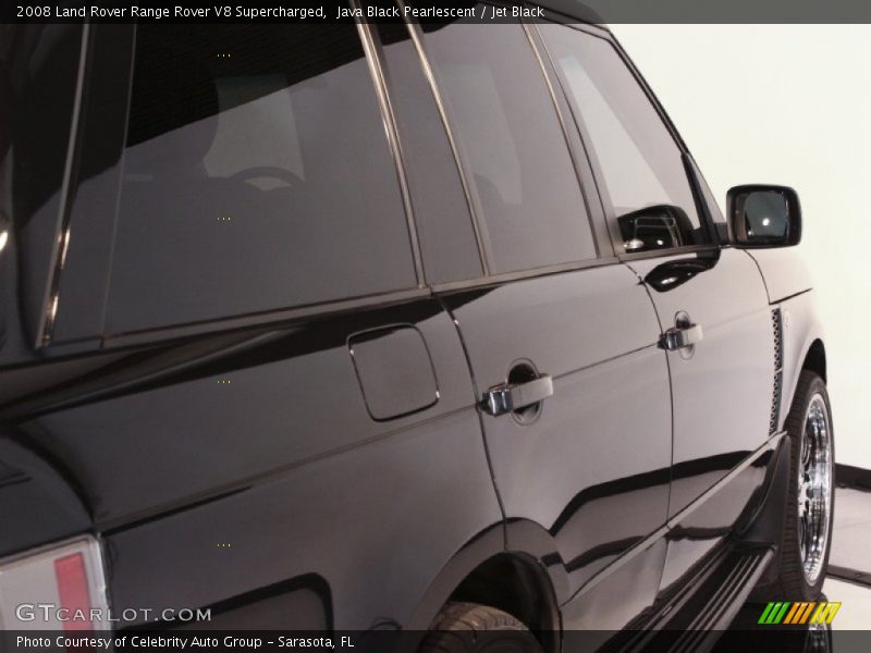Java Black Pearlescent / Jet Black 2008 Land Rover Range Rover V8 Supercharged