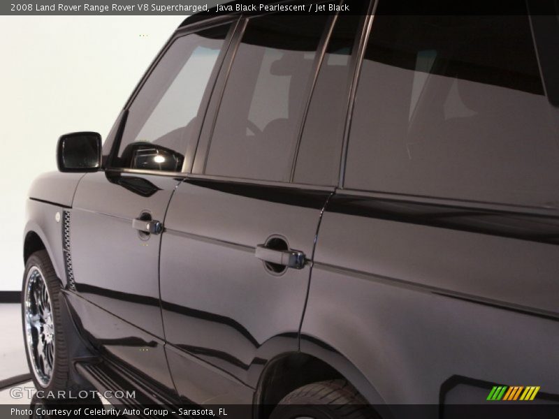 Java Black Pearlescent / Jet Black 2008 Land Rover Range Rover V8 Supercharged