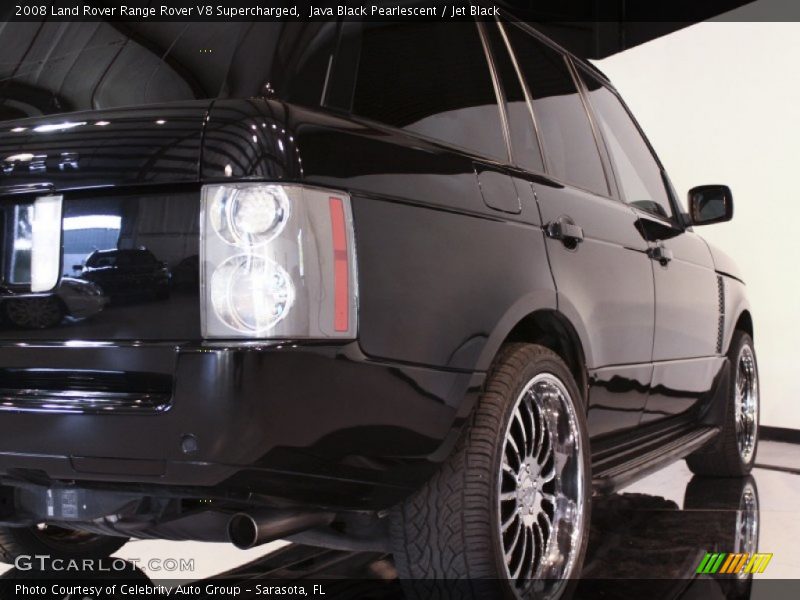 Java Black Pearlescent / Jet Black 2008 Land Rover Range Rover V8 Supercharged