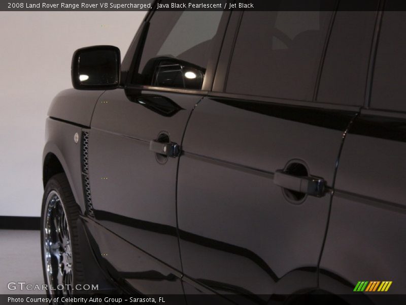 Java Black Pearlescent / Jet Black 2008 Land Rover Range Rover V8 Supercharged