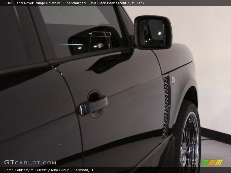 Java Black Pearlescent / Jet Black 2008 Land Rover Range Rover V8 Supercharged