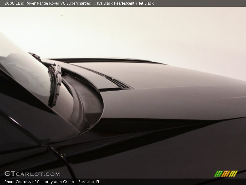 Java Black Pearlescent / Jet Black 2008 Land Rover Range Rover V8 Supercharged