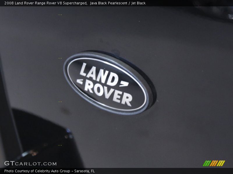  2008 Range Rover V8 Supercharged Logo