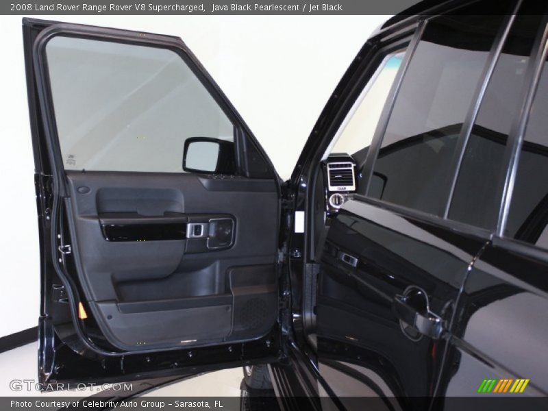 Java Black Pearlescent / Jet Black 2008 Land Rover Range Rover V8 Supercharged