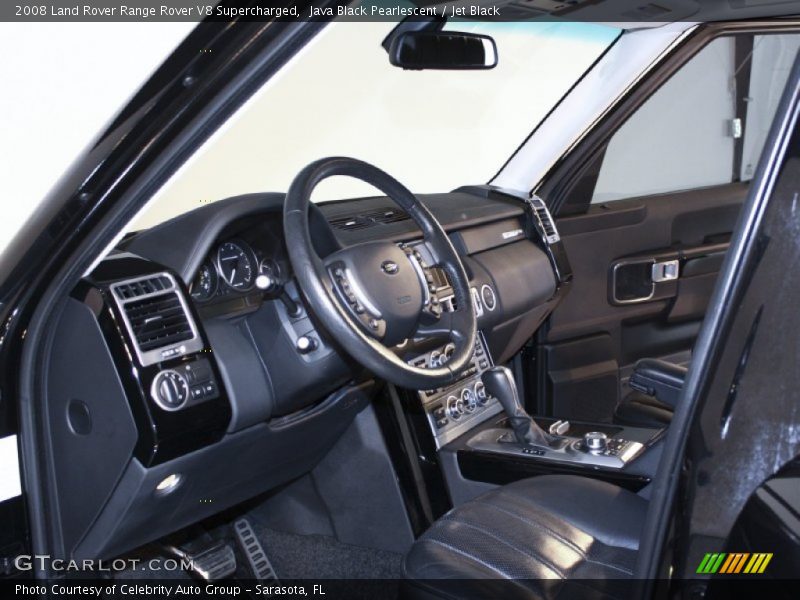 Java Black Pearlescent / Jet Black 2008 Land Rover Range Rover V8 Supercharged